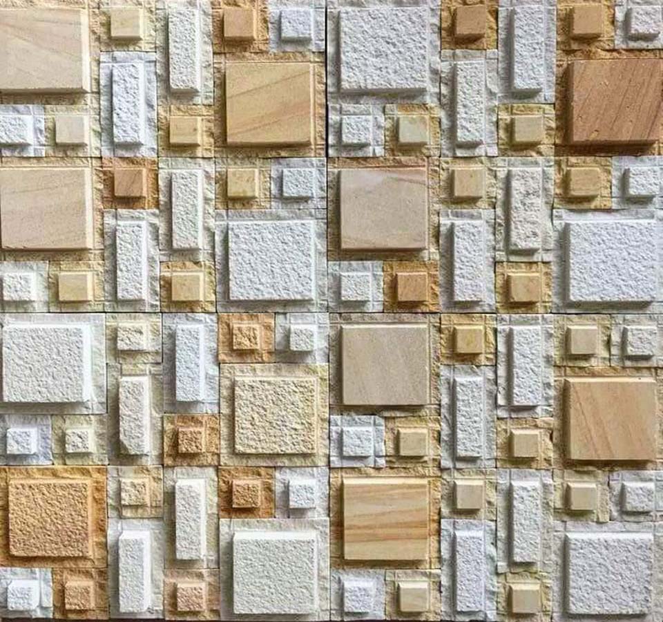 Natural Stone Elevation Tiles Stone Mosaic